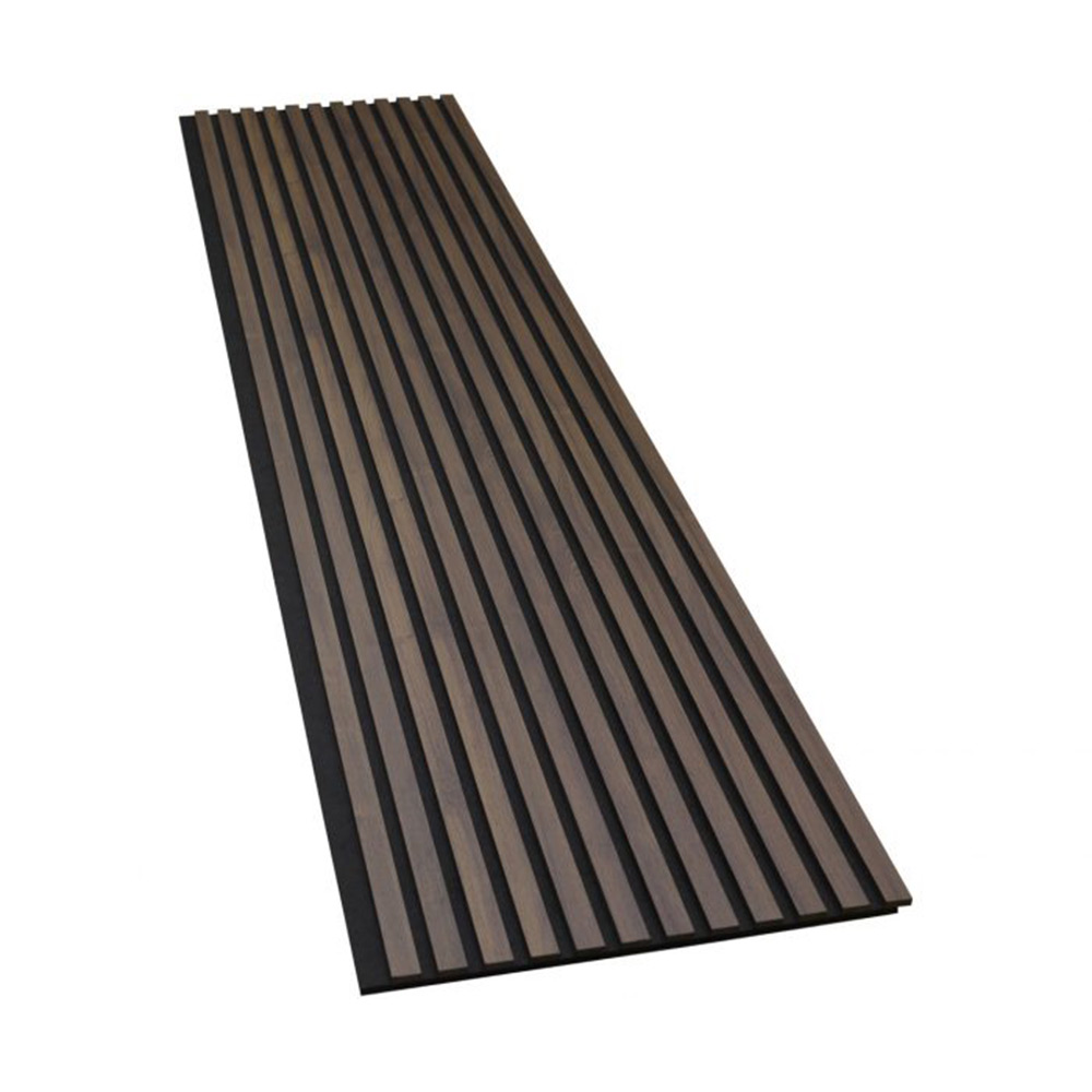 Akustikpanel Lundbergs Kastanj 2780x615x20 12 Ribbor