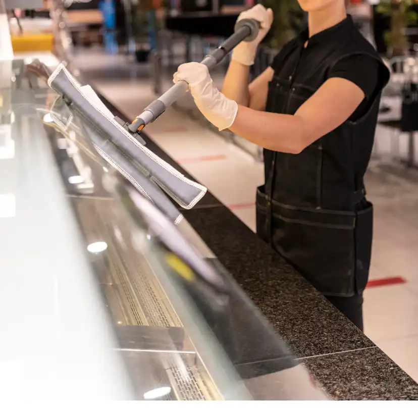 Mopp Vikan Kit Easyshine Kit m/Flexibelt Moppstativ