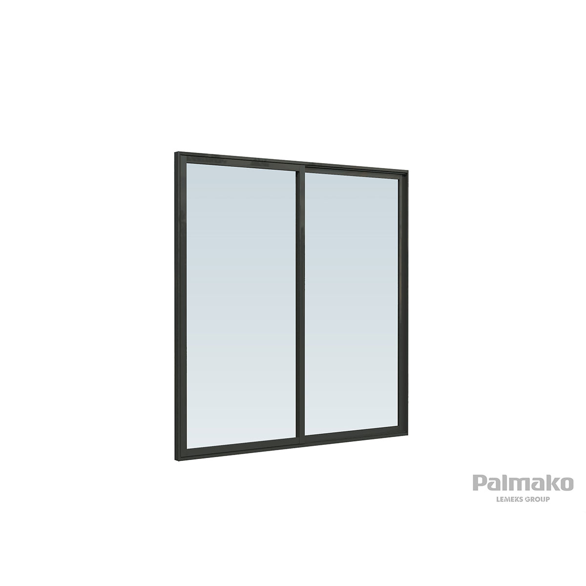 Ines 11,1 m2 Slide WTDIP Impregnerad Transparent med Slide 1-lagers glas