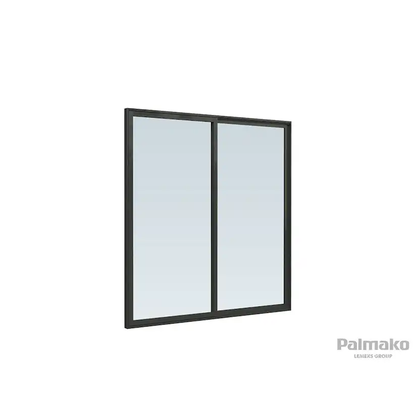 Ines 11,1 m2 Slide WTDIP Impregnerad Transparent med Slide 1-lagers glas