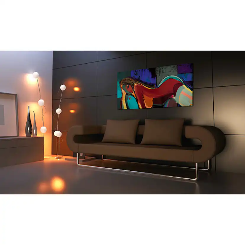 Handmålad Tavla Arkiio Eftermiddagslur 120x60