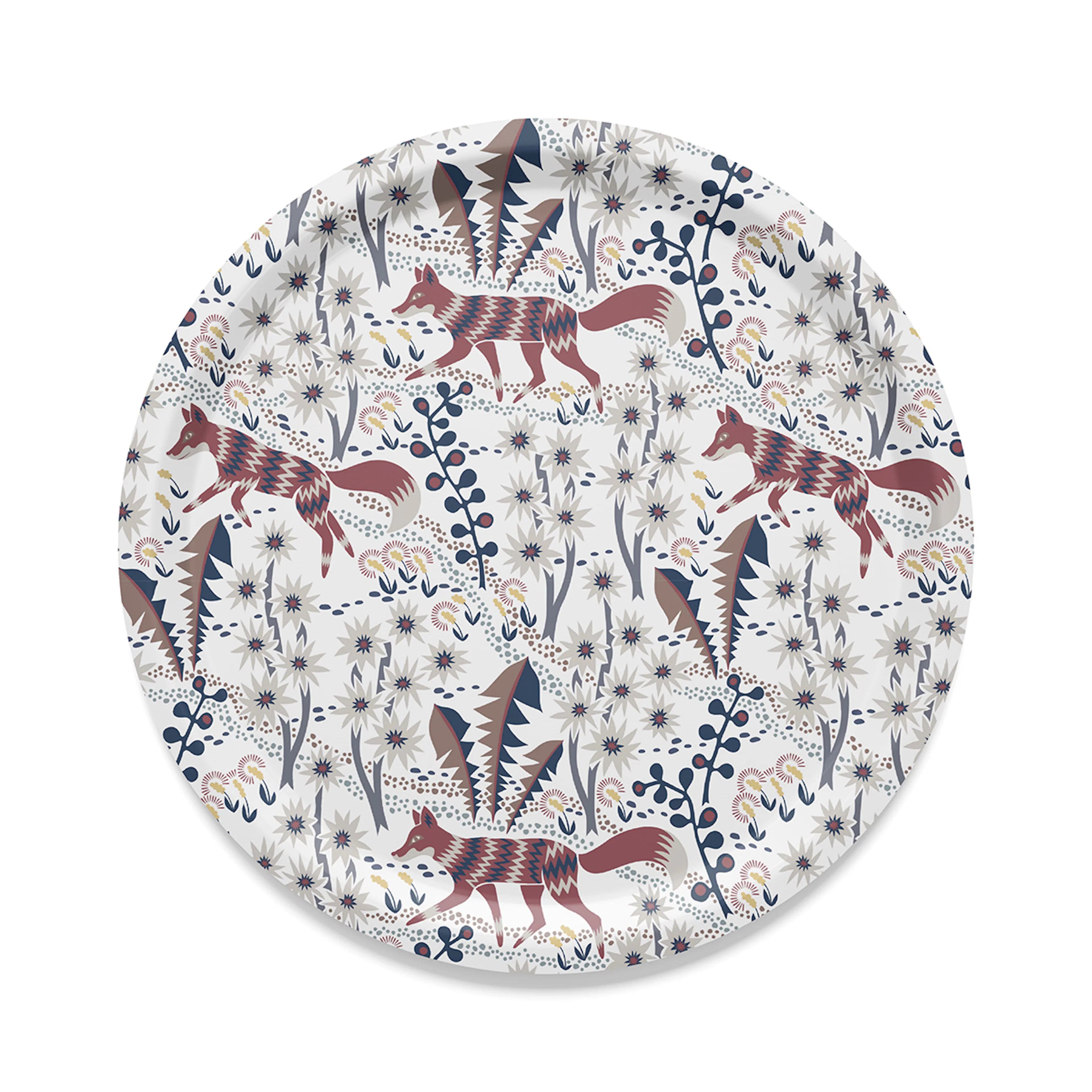 Bricka Arvidssons Textil Stjärnspeja Rund