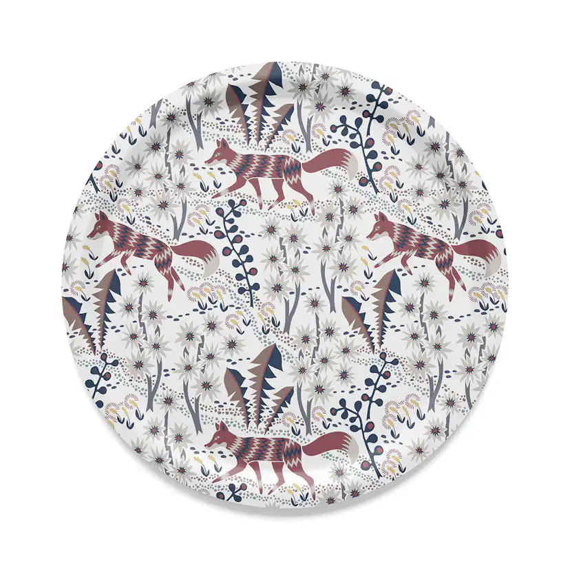 Bricka Arvidssons Textil Stjärnspeja Rund