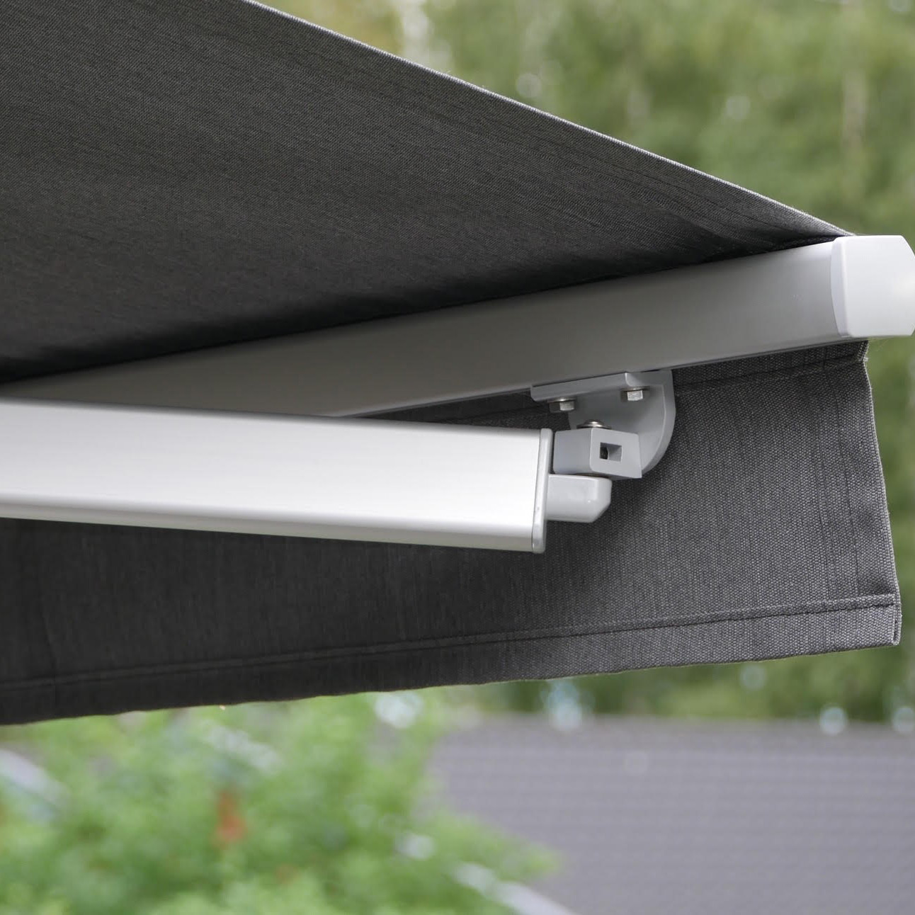 Teleskopstag Solskydd