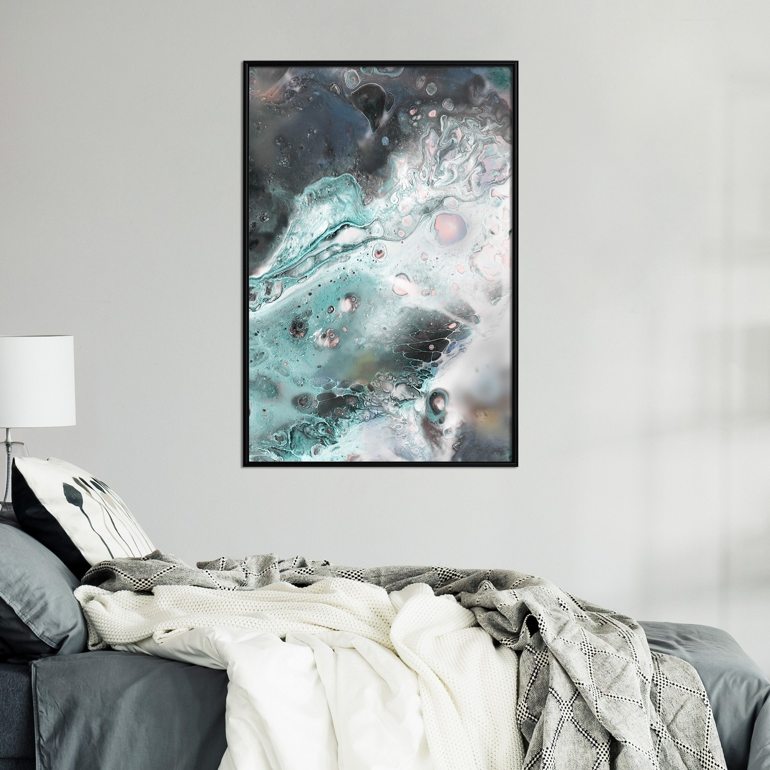 Affisch - Sea Elements [Poster] 20x30 Svart ram, 20x30 cm