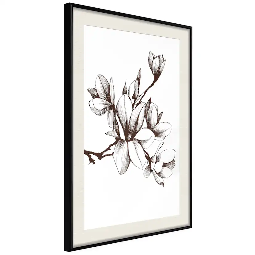 Poster Artgeist Affisch Renaissance Magnolias