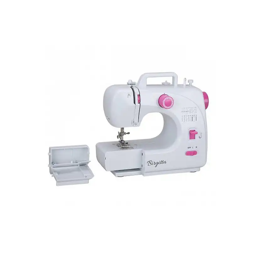 Symaskinsset Birgitta Comfort Symaskin med Tilläggsbord & 60 Delar Trådset