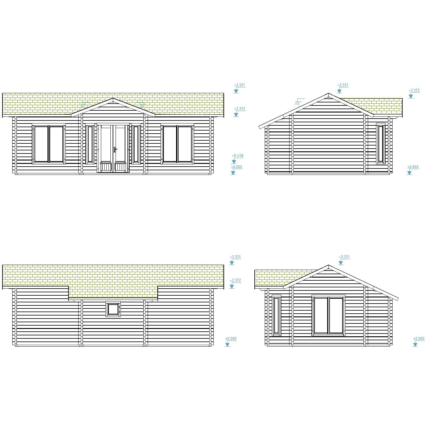 Stuga Palmako Anna 29,2 m2