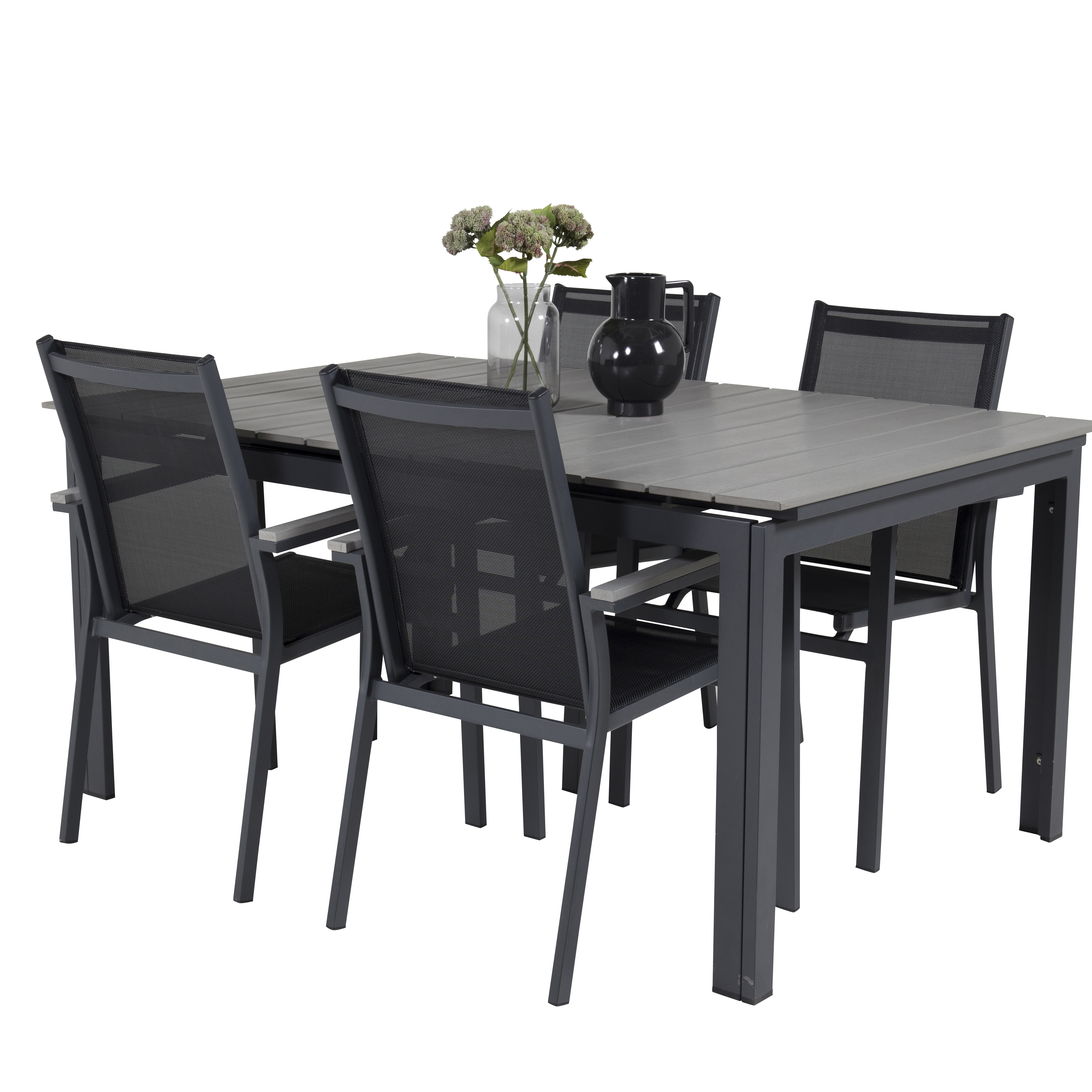 Matgrupp Venture Home Lova 160/240 med 4 Pincy Stolar