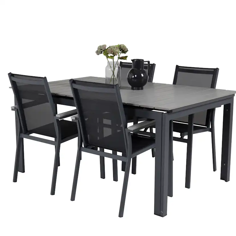 Matgrupp Venture Home Lova 160/240 med 4 Pincy Stolar