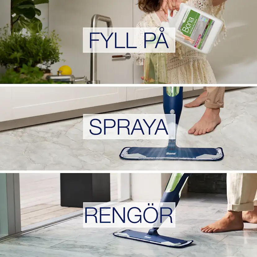 Cleaner Bona för Klinker och Laminat 4 liter