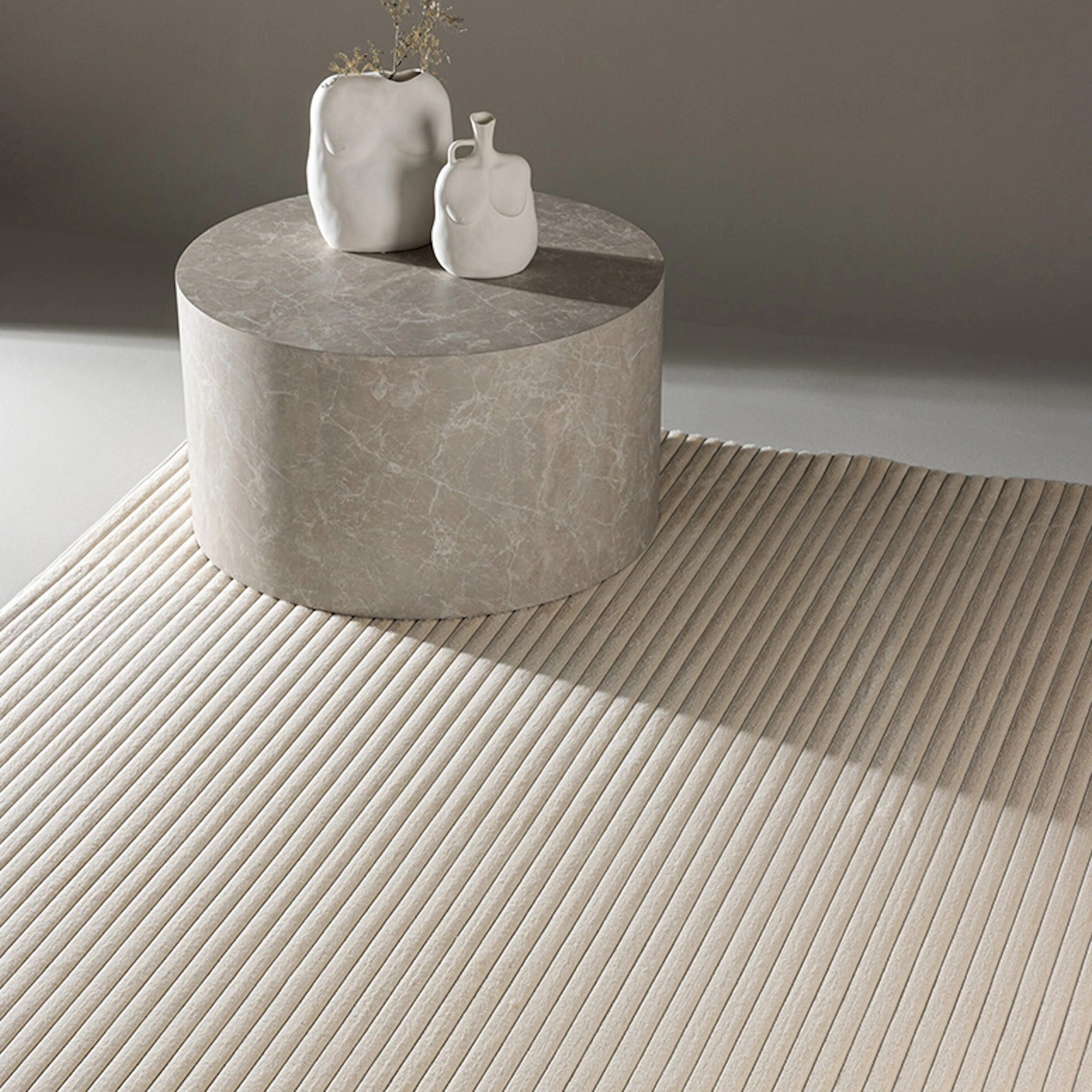 Miller 100 % polyester - 160*230-  -Rectangular-Creme Mått: 160x230 cm