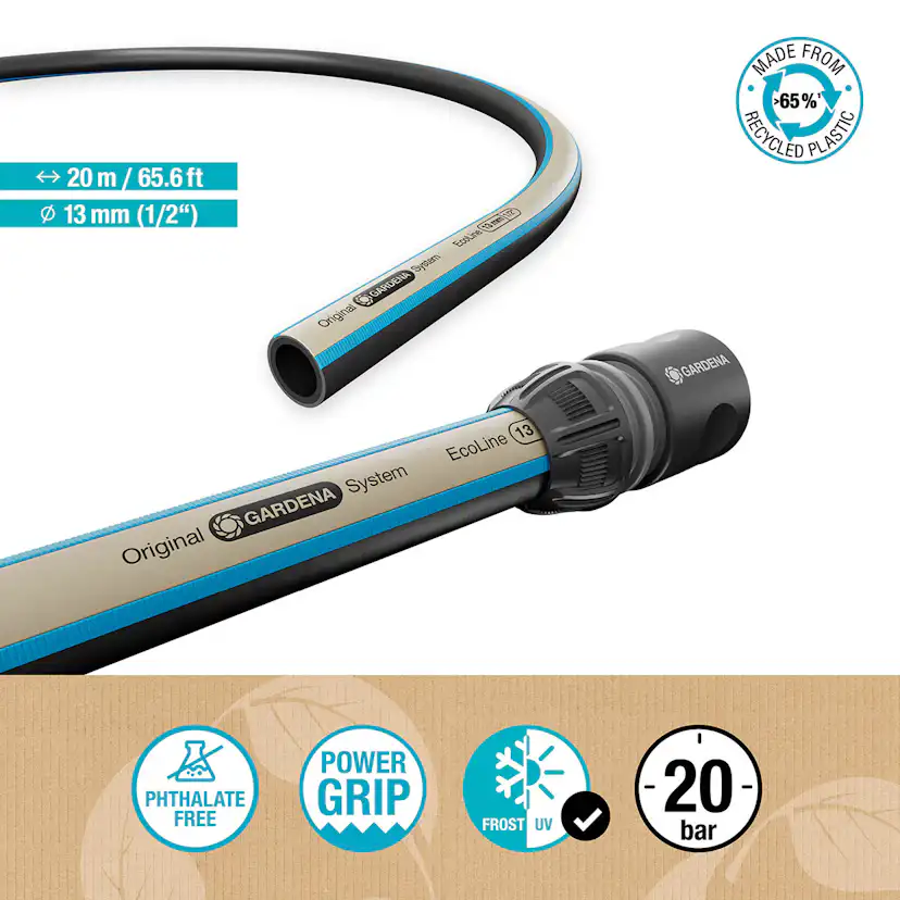 Slang Gardena EcoLine 1/2 tum 20 m