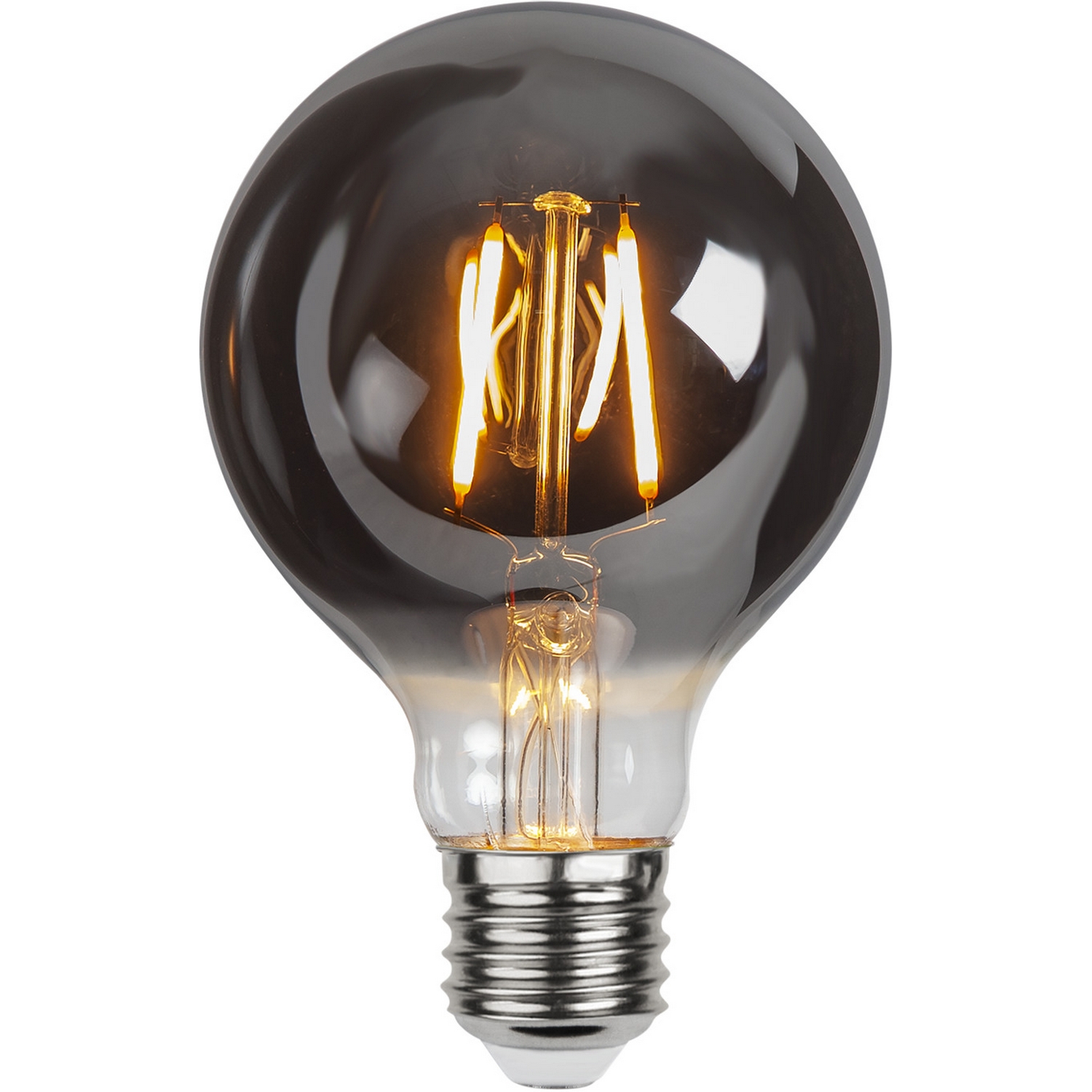LED-lampa Star Trading Plain Smoke E27 G80