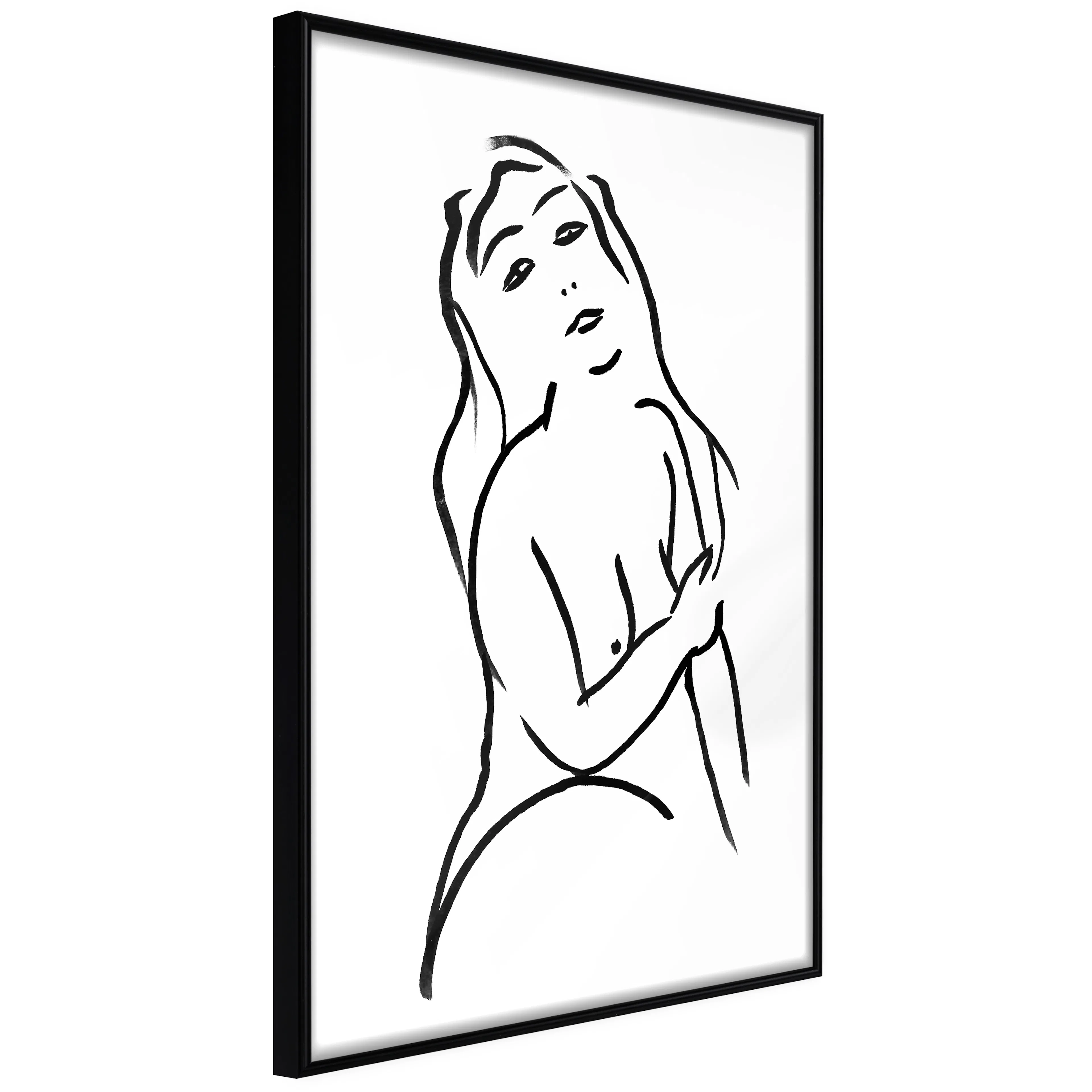 Affisch - Passionate Touch [Poster] 40x60 Svart ram, 40x60 cm