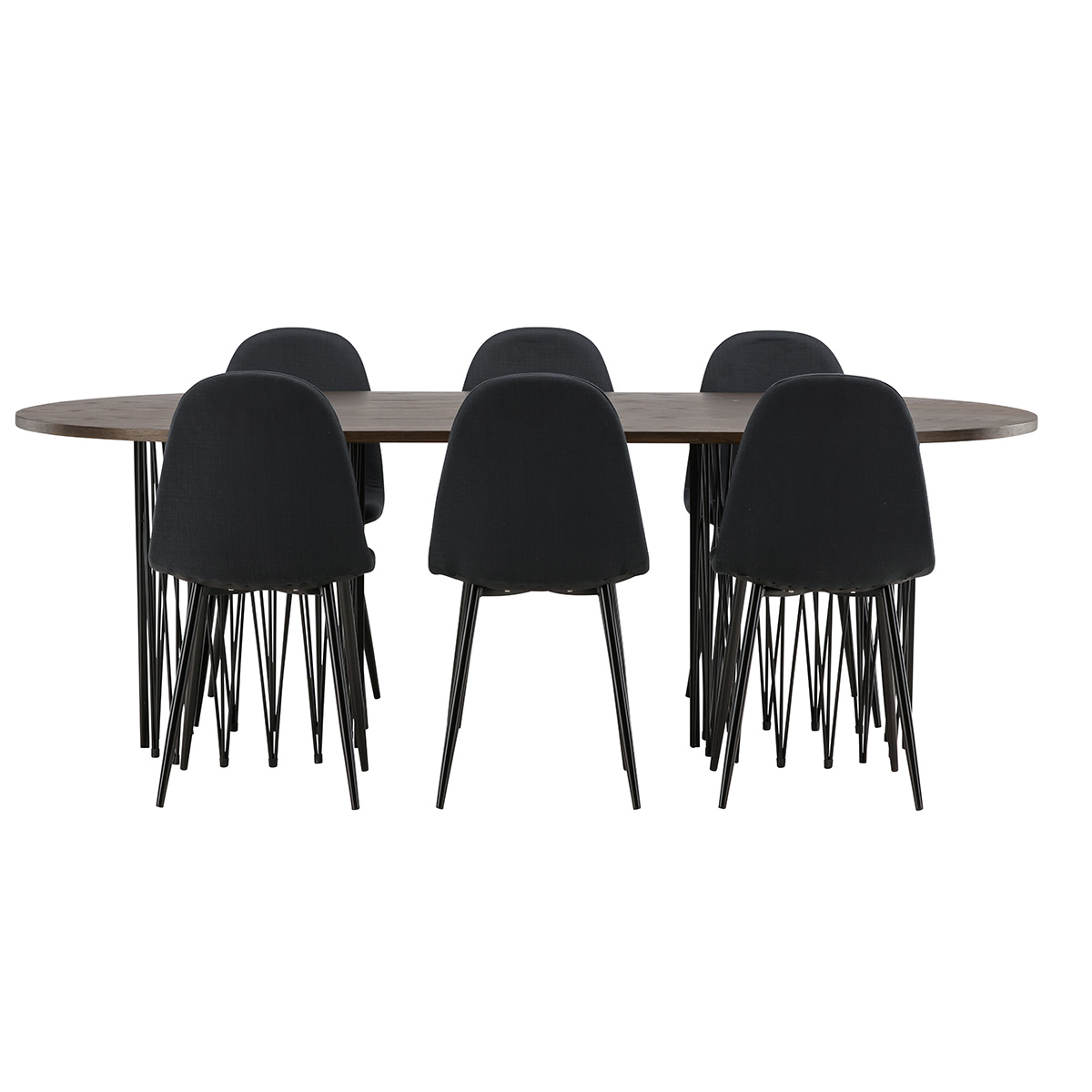 Matgrupp furniture/fashion Stone med 6 Polar Stolar
