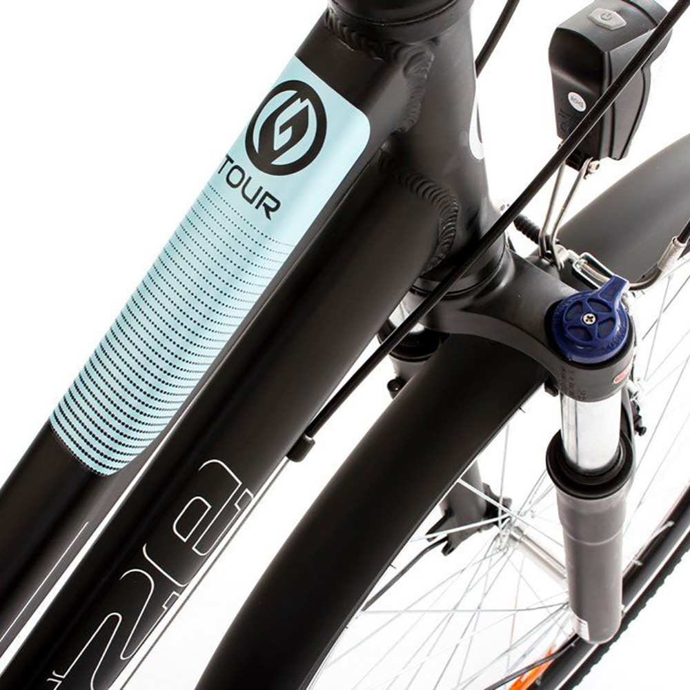 Trekkingcykel Gardeney Dam Svart