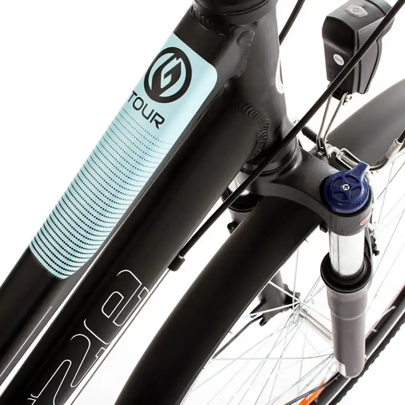 Trekkingcykel Gardeney Dam Svart