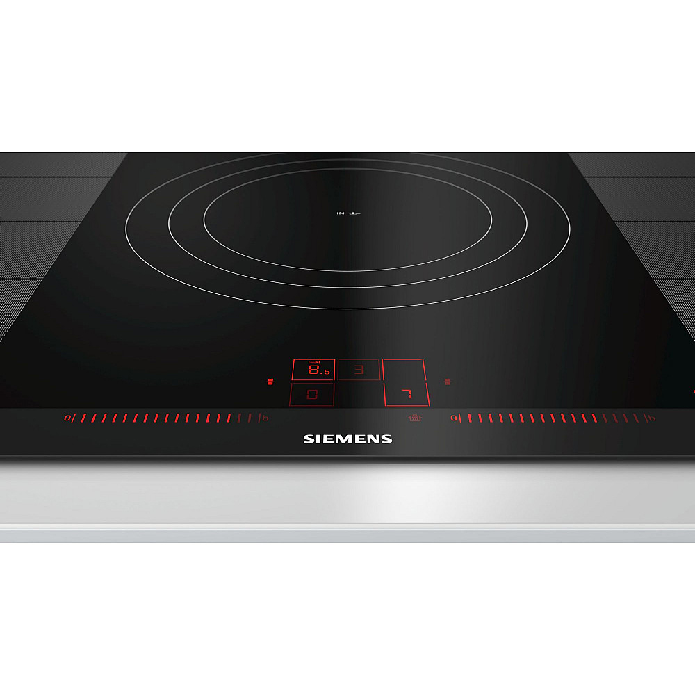 Induktionshäll Siemens iQ700 EX975LVC1E Svart med Flexinduktion och Barnspärr