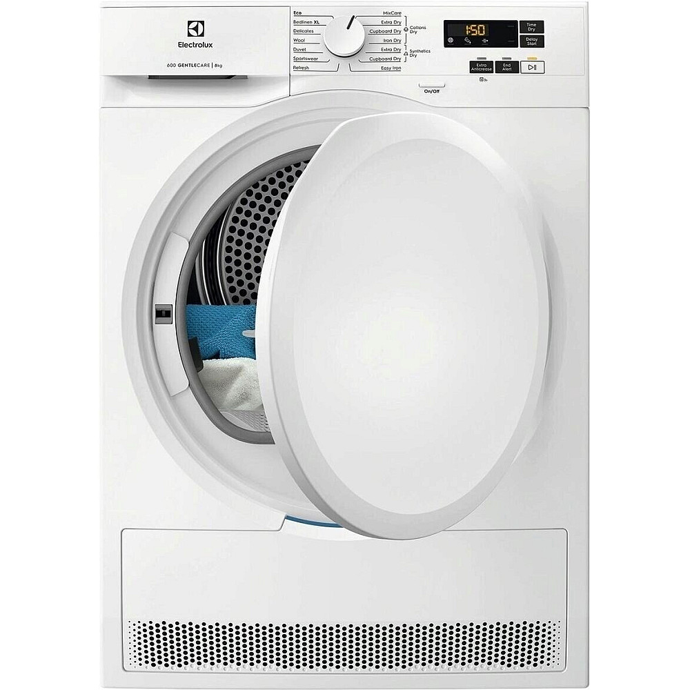 Värmepumpstumlare Electrolux EDI610O85O Vit med Skynkelskydd