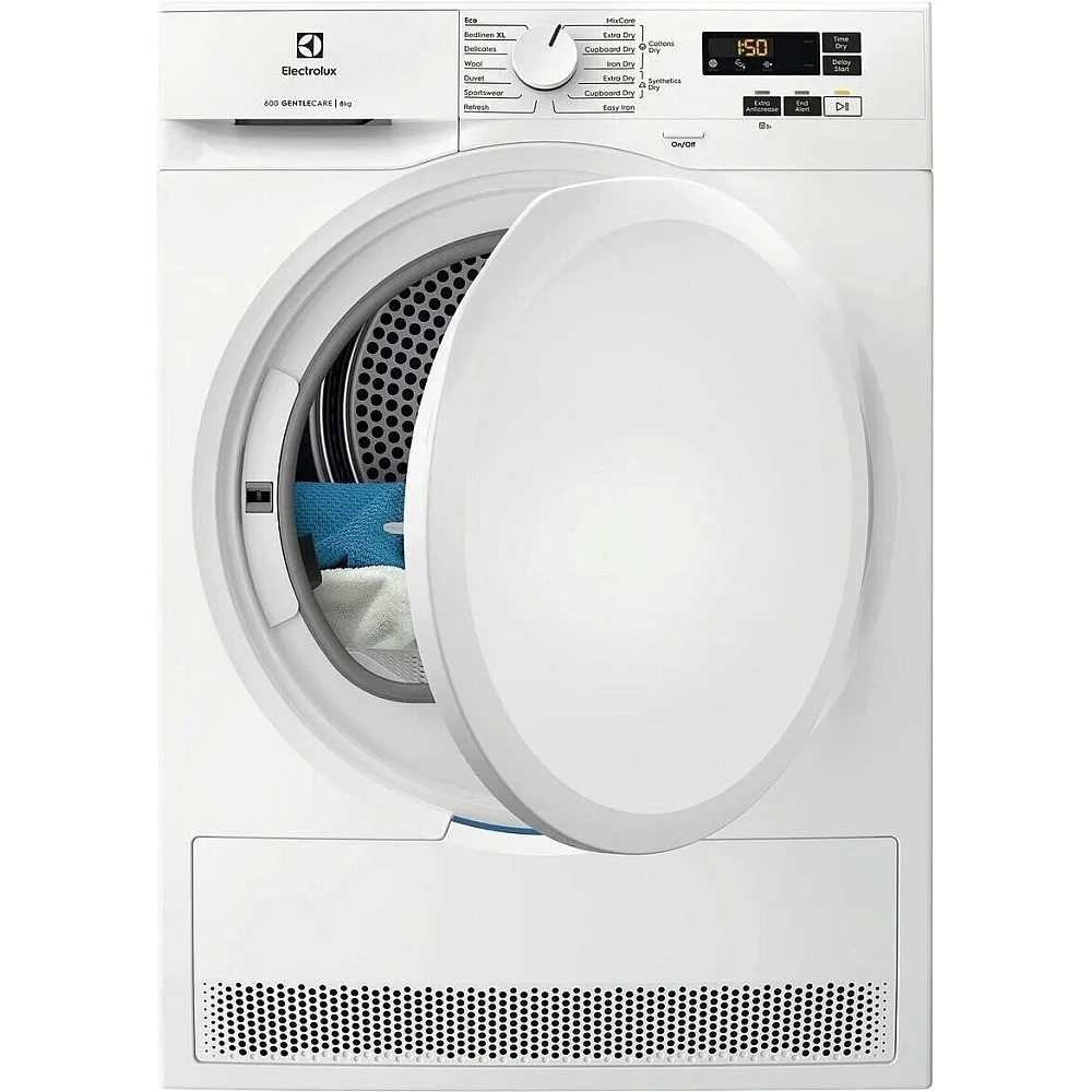 Värmepumpstumlare Electrolux EDI610O85O Vit med Skynkelskydd