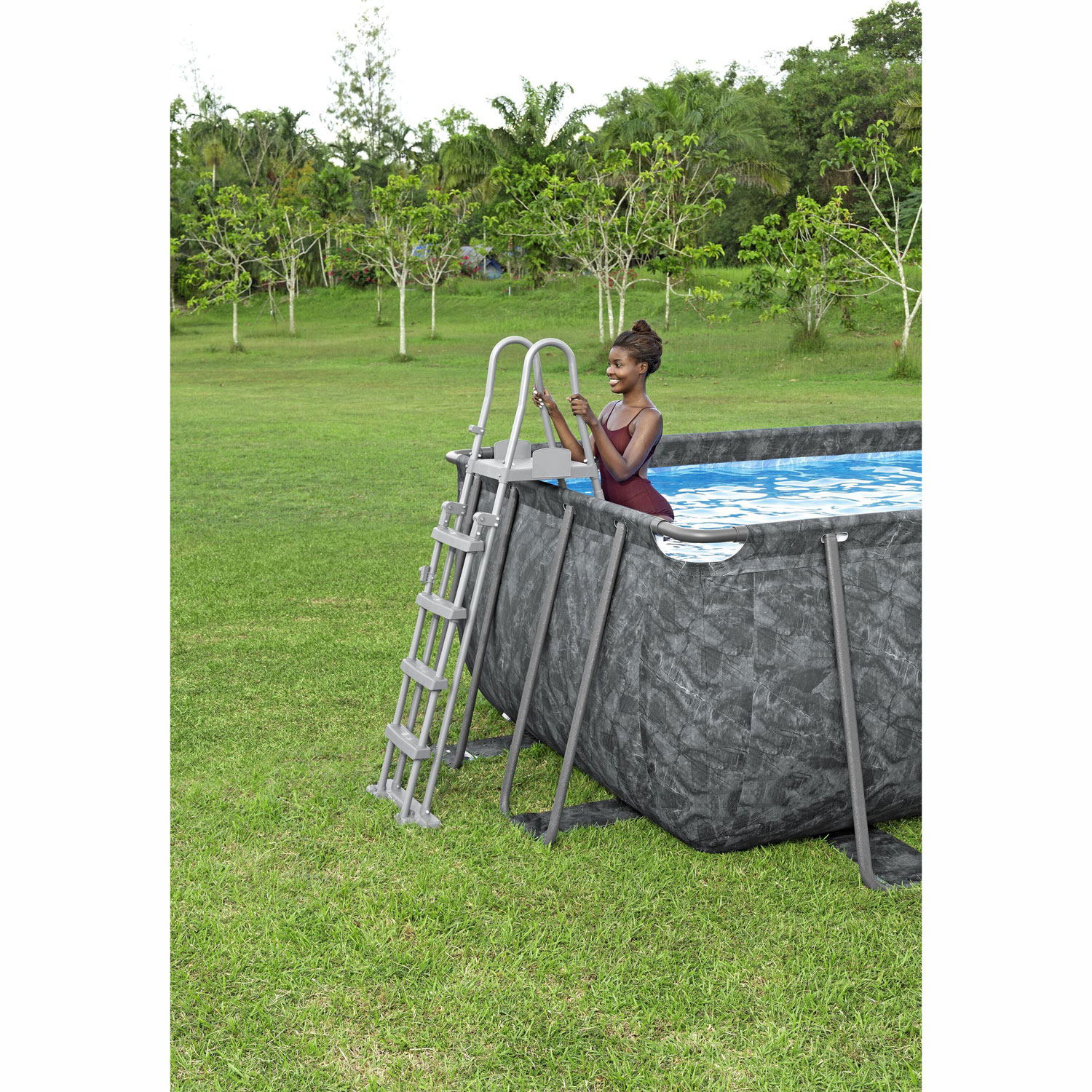 Ovanmarkpool Bestway APX 365 Rektangulär 5,49 x 2,74 m