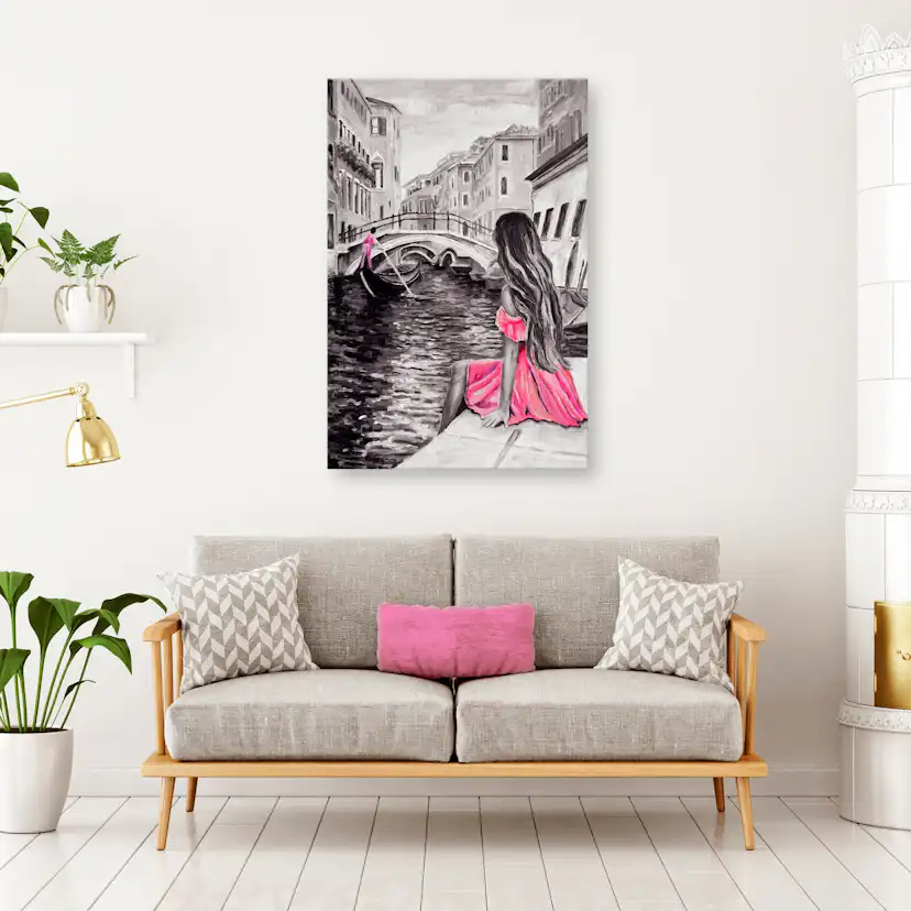 Tavla Arkiio Woman In Venice