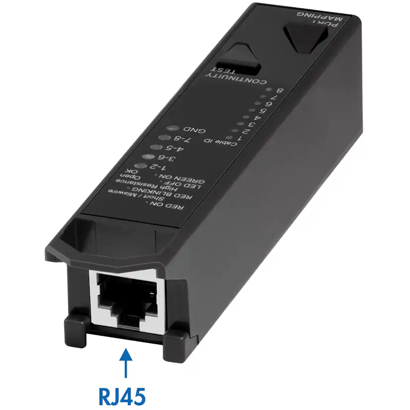 Nätverkskabeltestare och Portmappning LogiLink 3-in-1