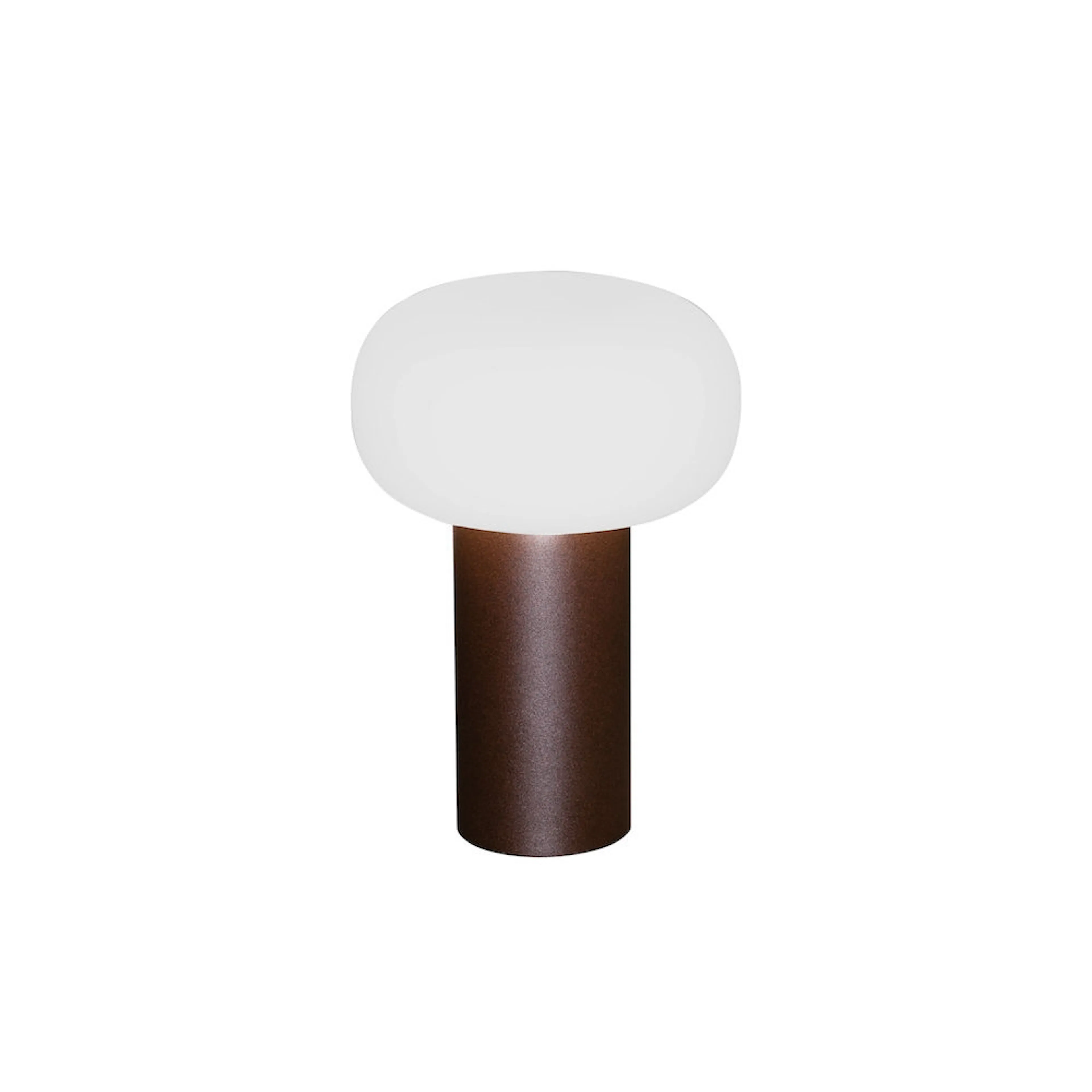 Antibes bordslampa rost USB Rost