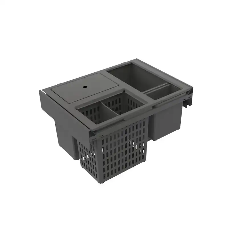 Källsorteringskärhållare Beslag Design Hide 600 Hero