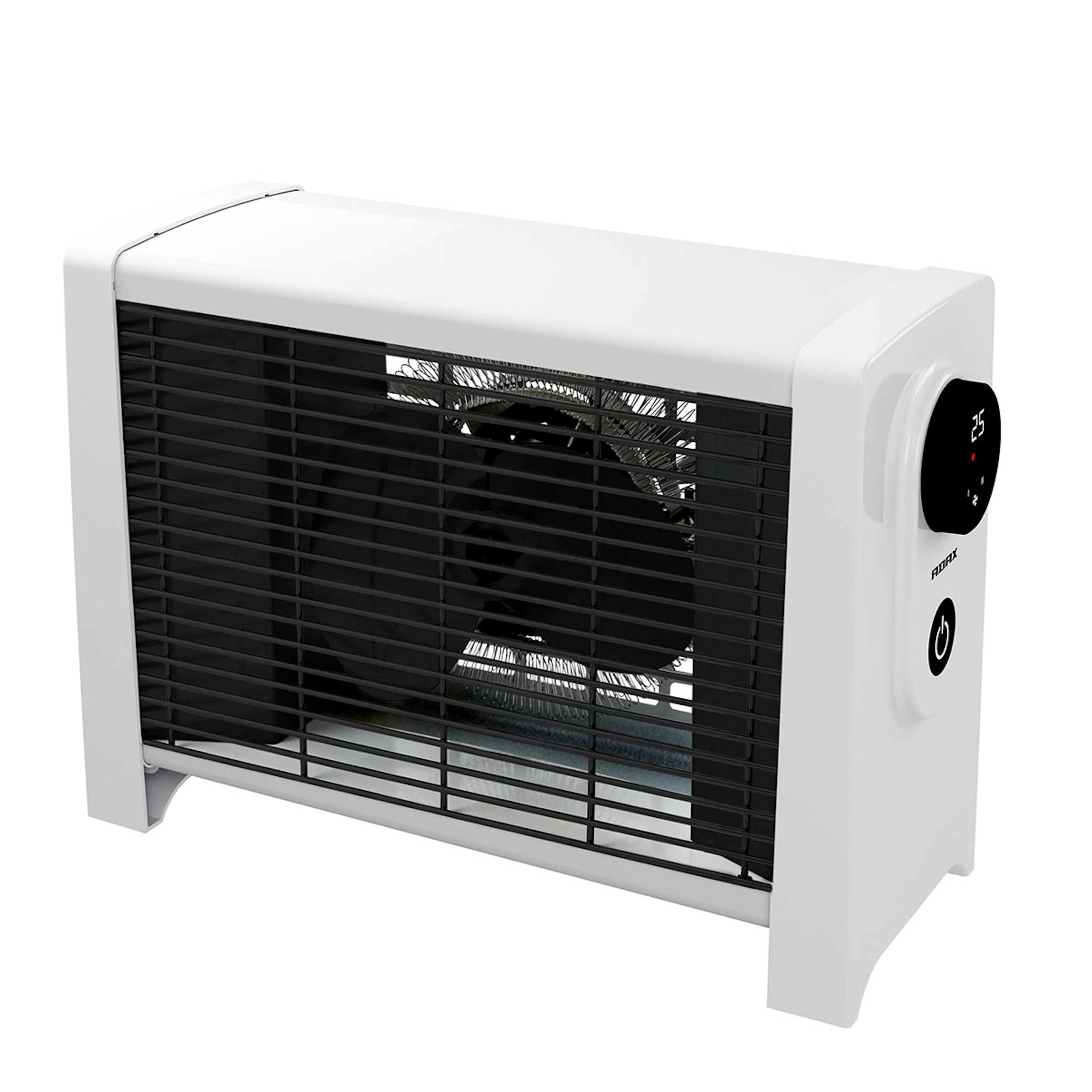 Värmefläkt Adax Ena VV11 DTFW Vit - Fläktkonvektor för Extra Värme