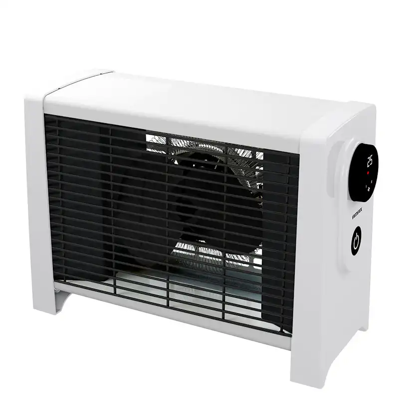 Värmefläkt Adax Ena VV11 DTFW Vit - Fläktkonvektor för Extra Värme