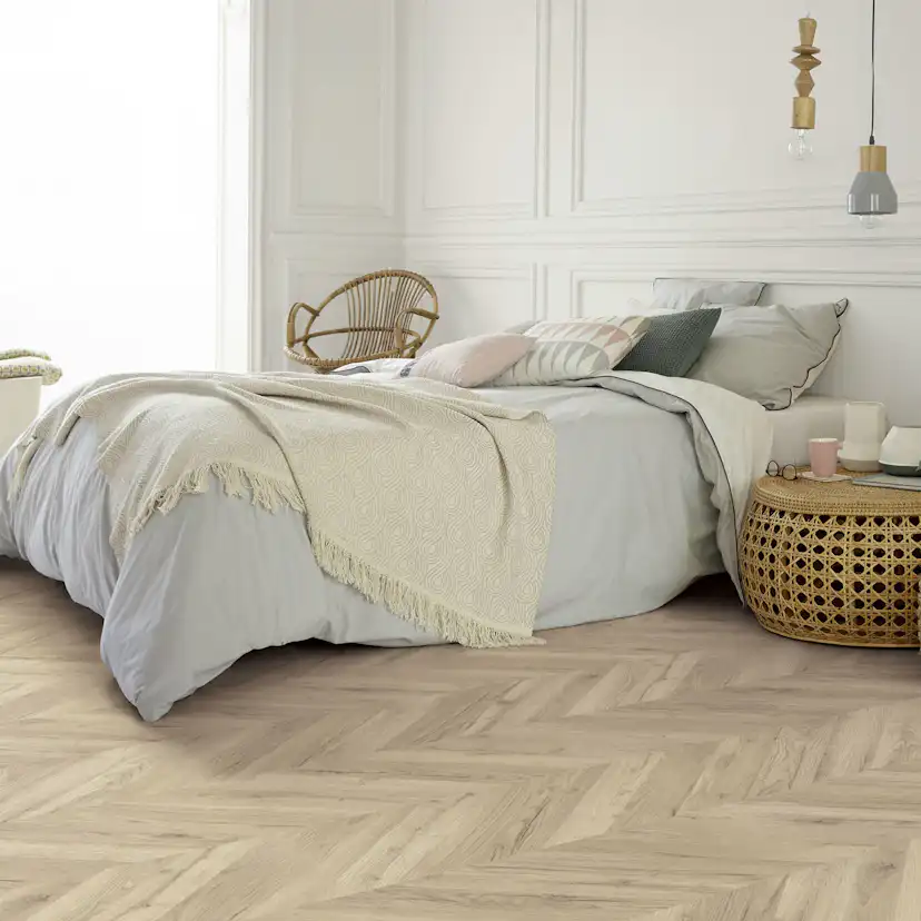 Laminatgolv Tarkett Lamin'Art Mellow Ek Beige 1-Stav