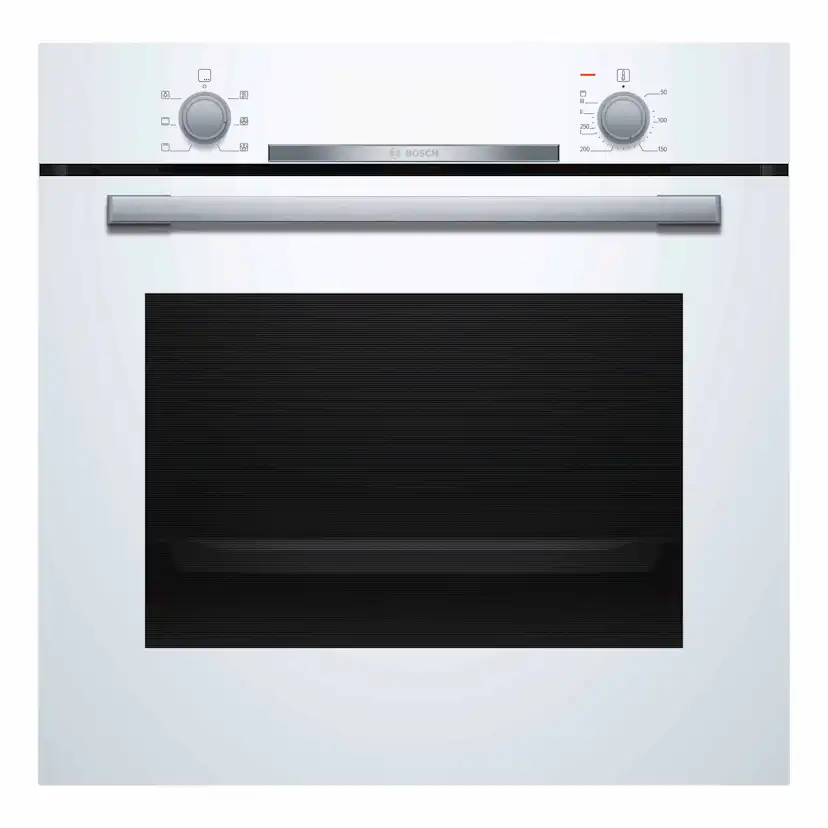 Inbyggnadsugn Bosch Serie 2 HBA530BW0S Vit med Varmluft