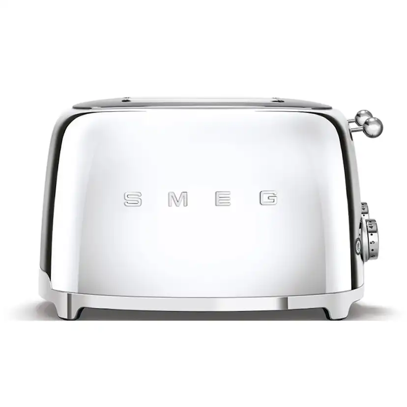 Brödrost Smeg TSF03SSEU Retro Krom med Extra Breda Fack