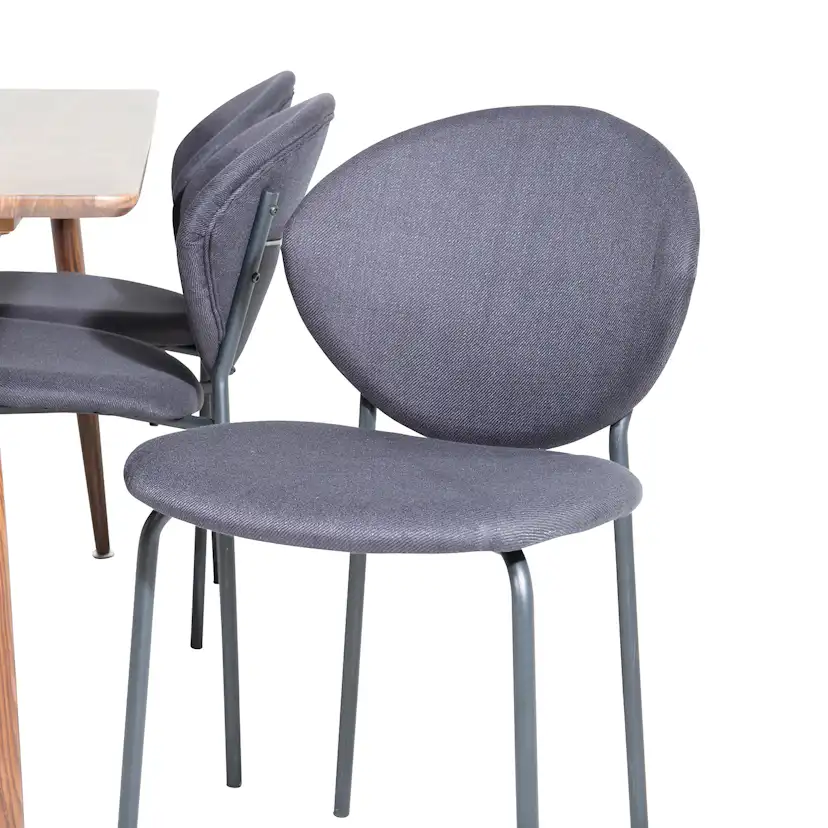 Matgrupp Venture Home Pobbie med 6 Valor Stolar