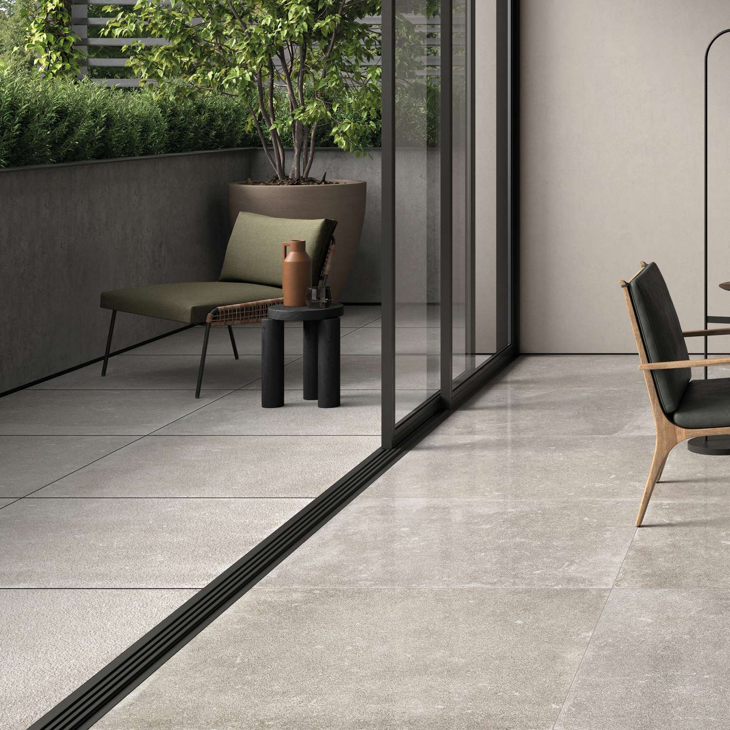 Uteklinker Pronto Klinkerdäck Nordique Evo Greyge 100x100 cm