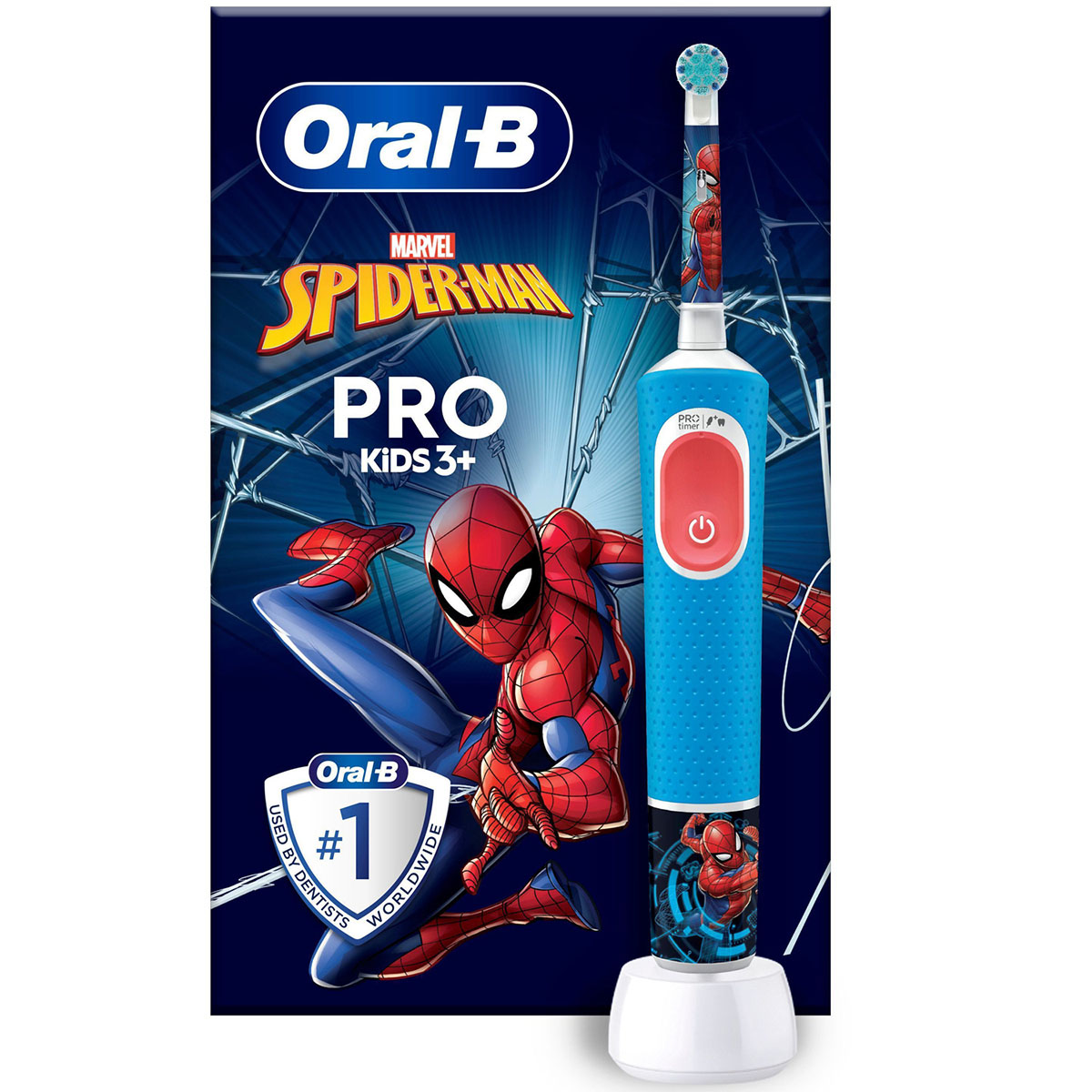 Eltandborste Oral-B Vitality Pro CA HBOX Spiderman