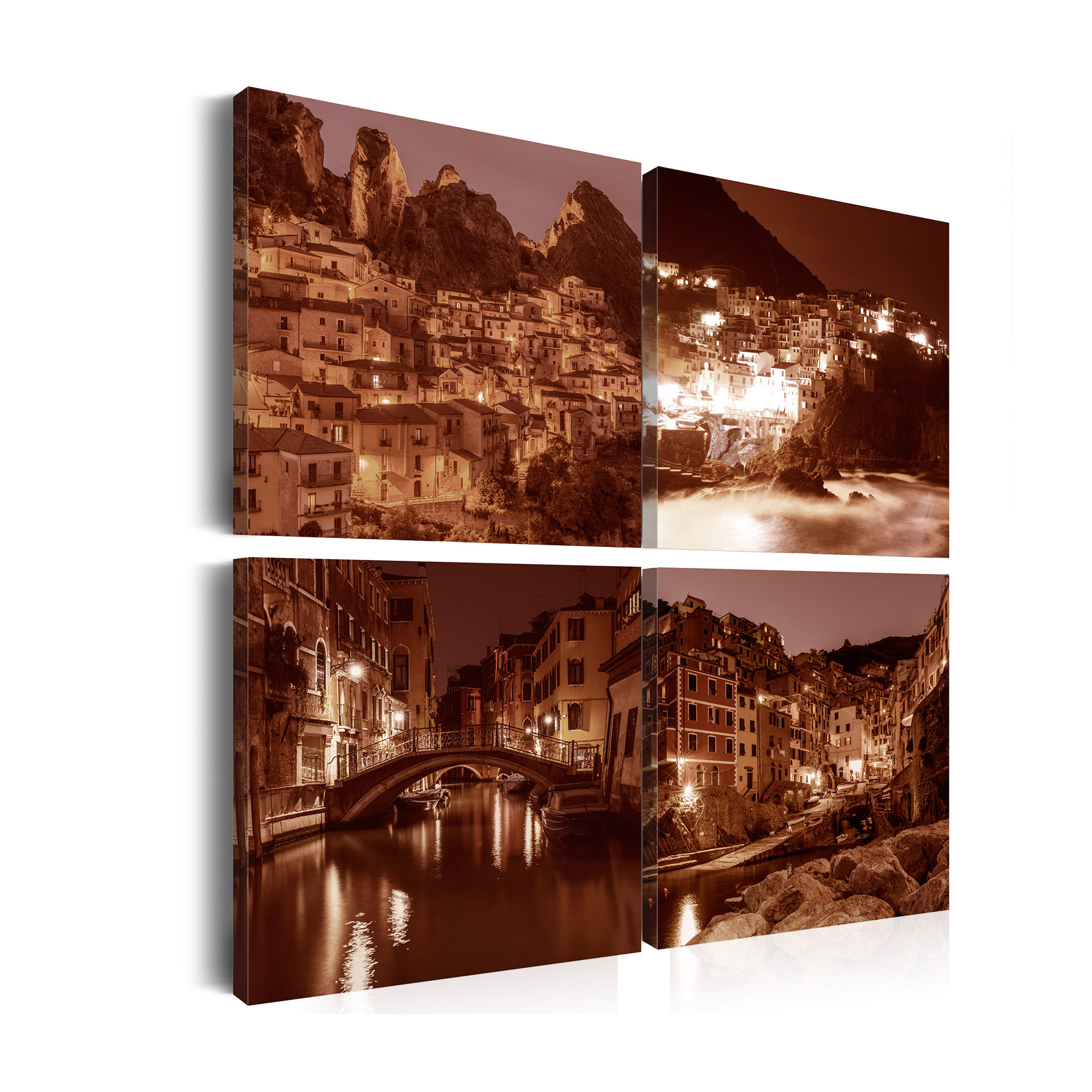 Tavla Arkiio Italian Towns Sepia