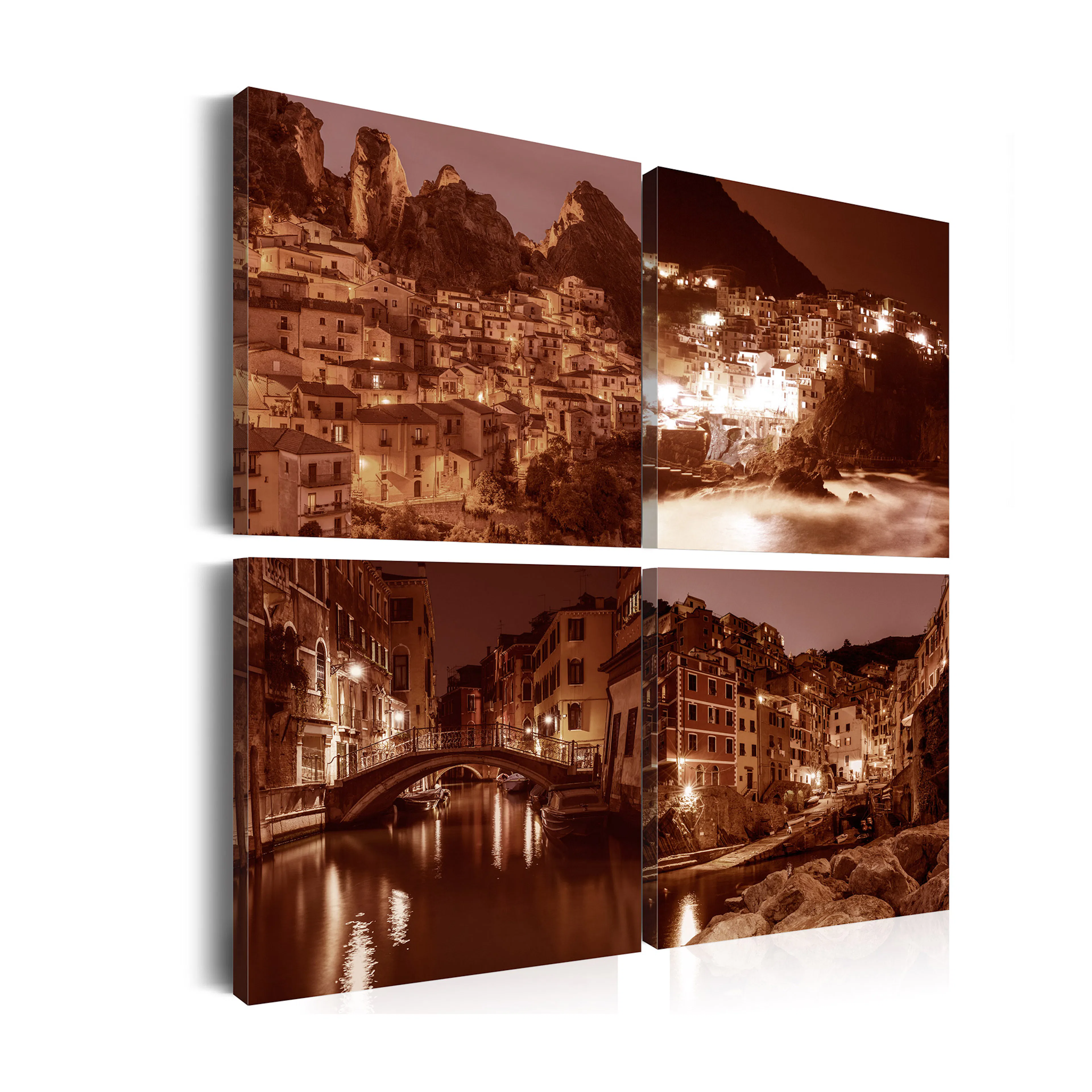 Tavla Arkiio Italian Towns Sepia