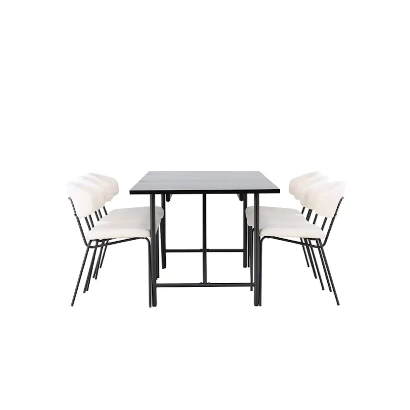 Matgrupp Venture Home Astrid med 6 Chico Stolar