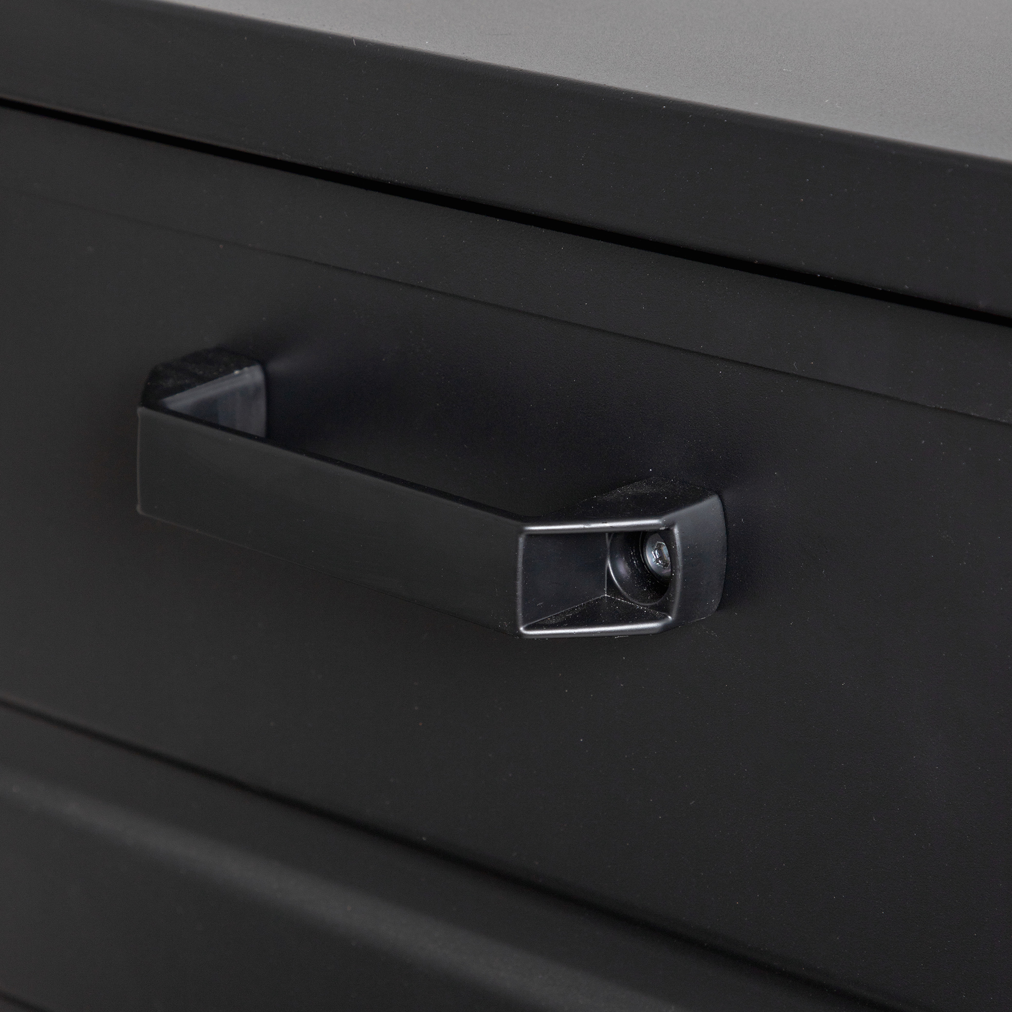 Elsa cushion box - black Svart