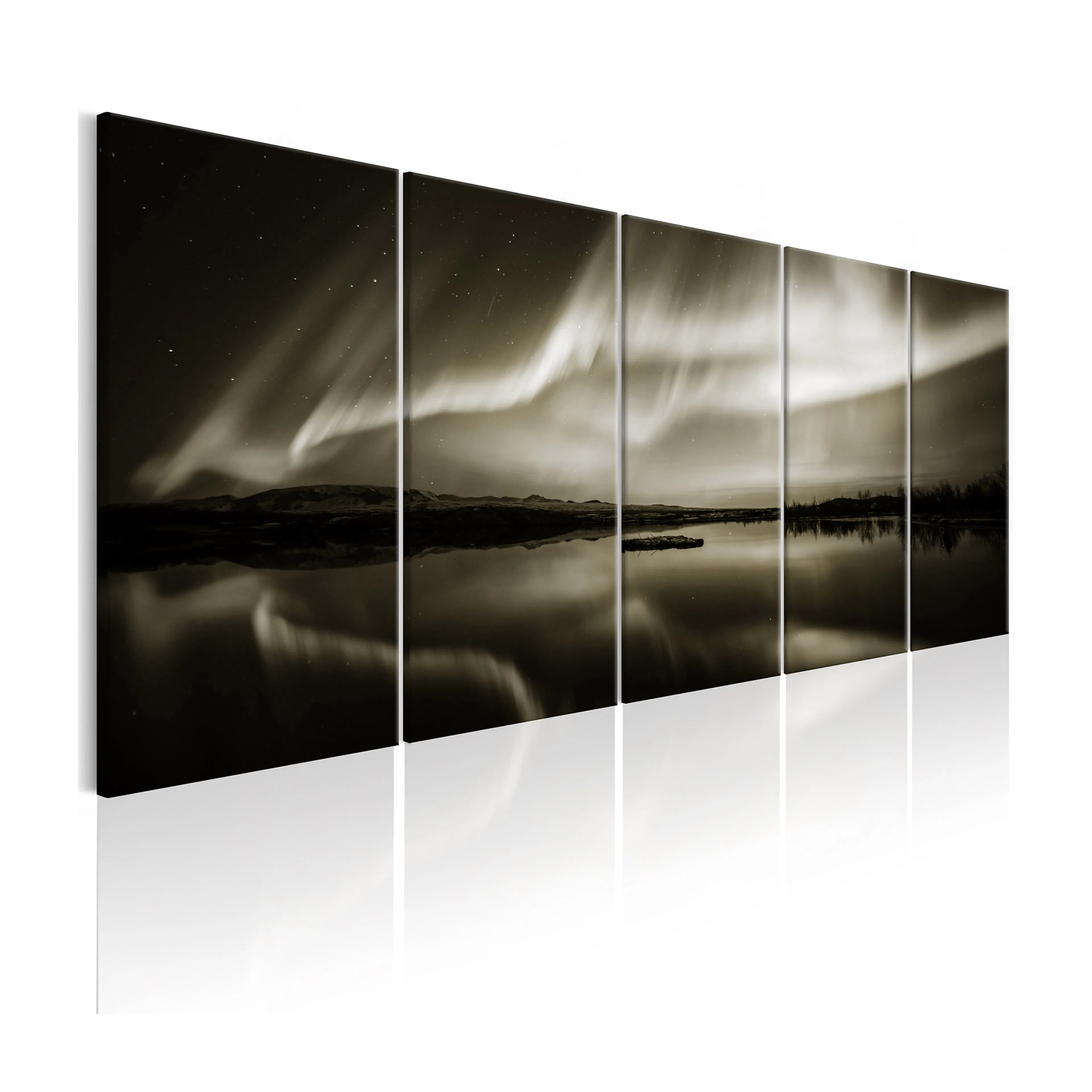 Tavla Arkiio Lake In Sepia I