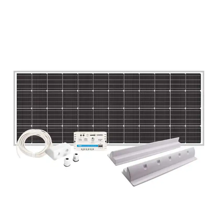 Solpanelspaket Sunwind 120 W Husvagn och Husbil Spoiler