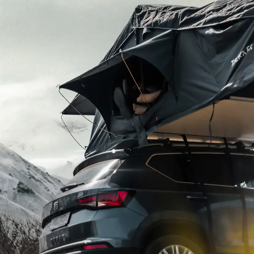 Taktält Trekker Camper M, grön Grön