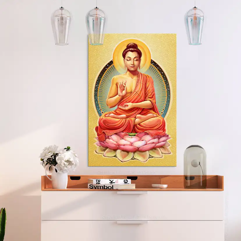 Tavla Arkiio Peace Of Buddha