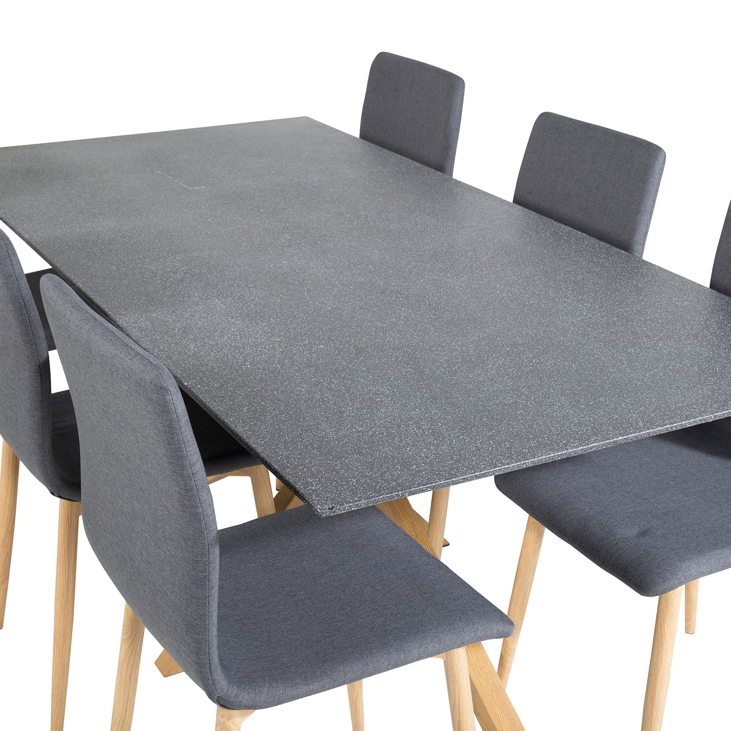 Matgrupp Venture Home Piata med 6 Walter Stolar Polyestertyg