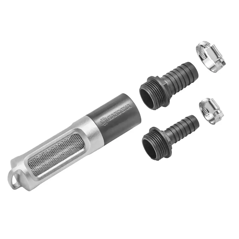 Sugfilter Gardena Med Backventil Set 19/25mm 3/4"/1"
