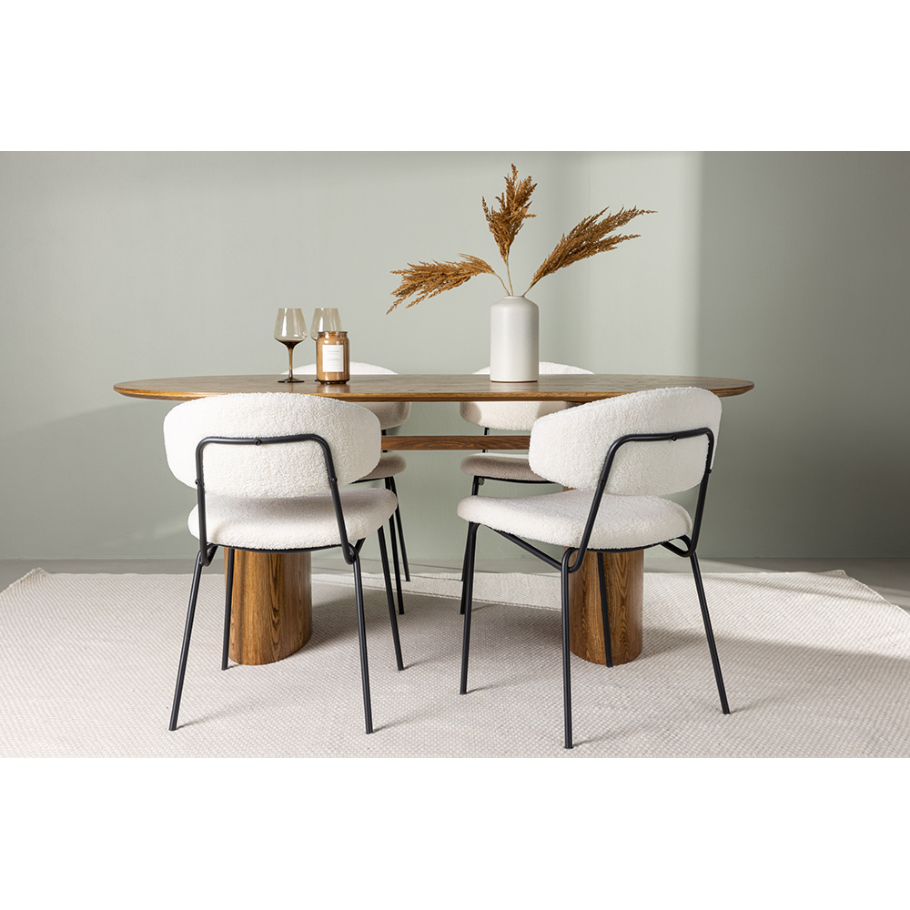 Matgrupp Venture Home Isolde med 4 Chico Stolar