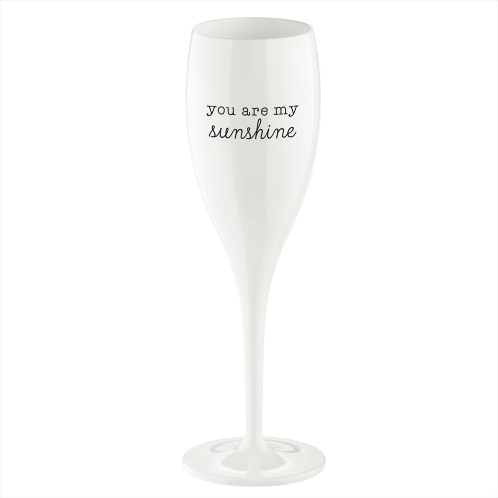 Champagneglas Koziol med Print